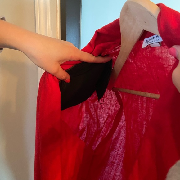 Women’s Ellen Figg size 12 polyester blazer GUC - Picture 5 of 6